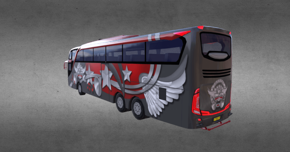 Official BUSSID Livery Dark – Bus Simulator Indonesia