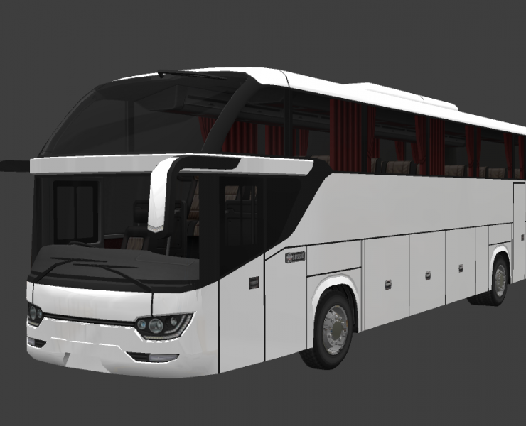  Livery  Templates Bus Simulator Indonesia